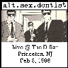 Live @ The D-Bar, Feb 8, 1996